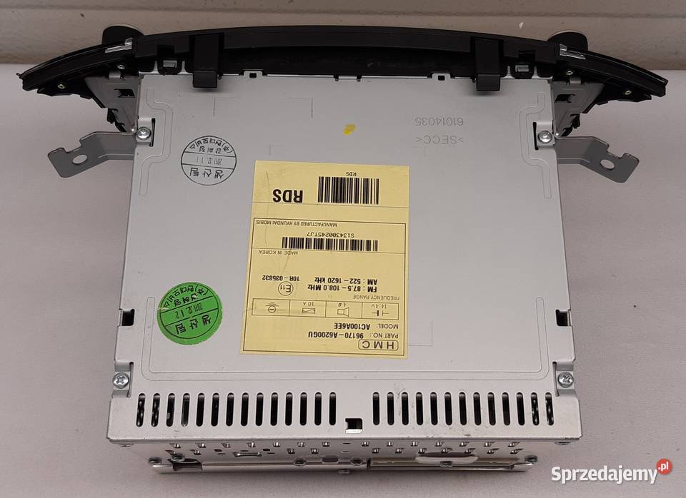 RADIO CD FABRYCZNE HYUNDAI I30 II 96170A6200GU dolnośląskie Mielęcin