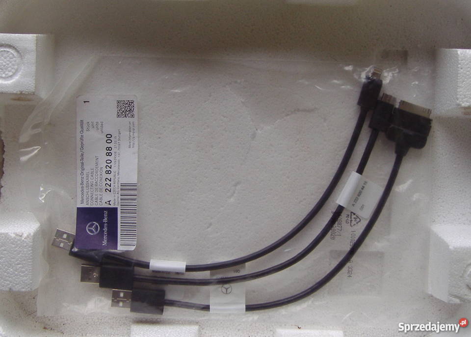 MERCEDES ZESTAW KABLI INTERFACE A2228208800