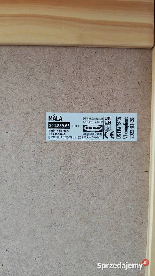 Tablica sztaluga Ikea mala kreda pisaki śląskie Dąbrowa Górnicza