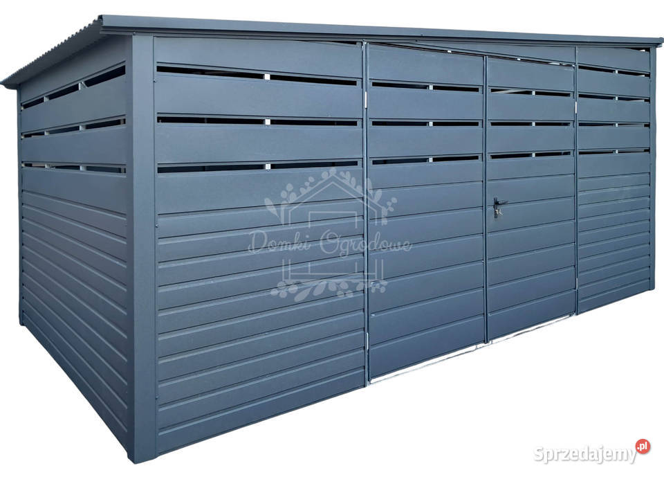 Wiata śmietnikowa Schowek 45x2m brama Siedlce