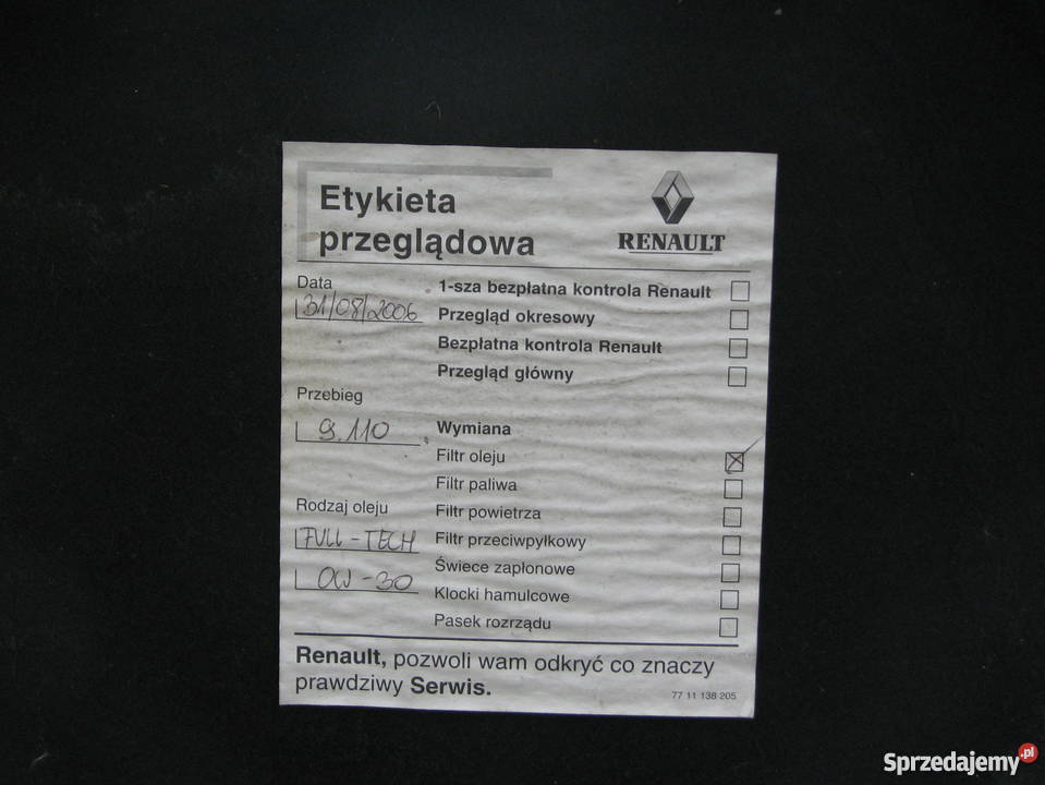 Renault Megane II Kombi Salon Polska manualna Kutno