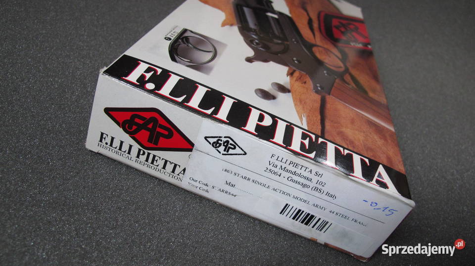 Rewolwer STARR kal 44 Chojnice