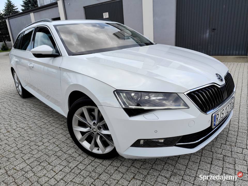 Skoda Superb III 20 TDI 2015 R Biała Perła Jasło