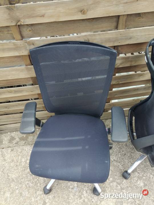 3 x krzesło Fursys Sidiz T50 czarne fotel Warszawa