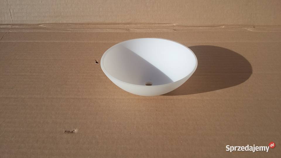 Klosz do lampy miseczka biały otwór 10mm biały Warszawa