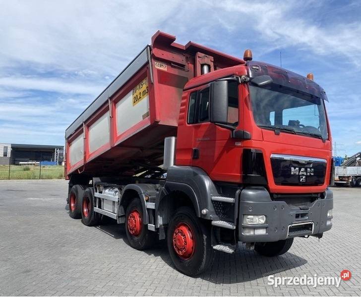 Wywrotka 8x8 MAN TGS tez w leasing bankowy Biała Podlaska