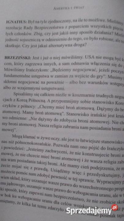 Ameryka i Swiat Z Brzeziński BScowcroft łódzkie Łódź