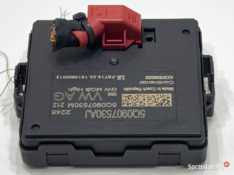 MODUŁ ŚWIATEŁ VW PASSAT B8 5Q0907530AJ STEROWNIK Czujniki i sterowniki świateł sprzedam