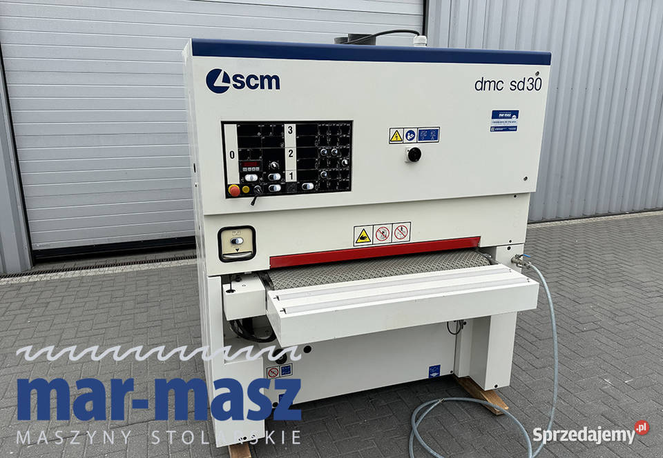 Szlifierka szerokotaśmowa SCM typ DMC30 RCS 110 Sierakowska Huta