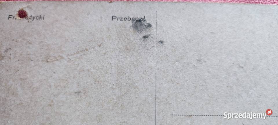 Pocztówka Przebacz scenka dworska 1920r Wrocław sprzedam