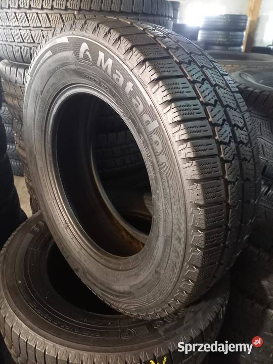 2x Opona UŻYWANA ZIMOWA BUS 22565R16C MATADOR