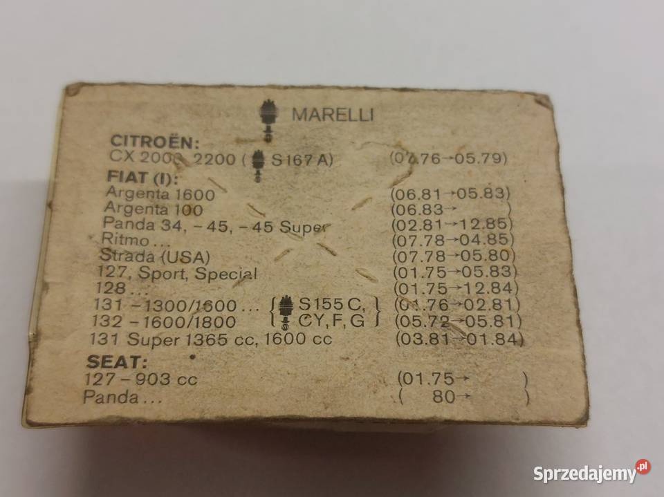 Przerywacz BoschMarelli Fiat Argenta Ritmo układ elektryczny silnika Gdynia