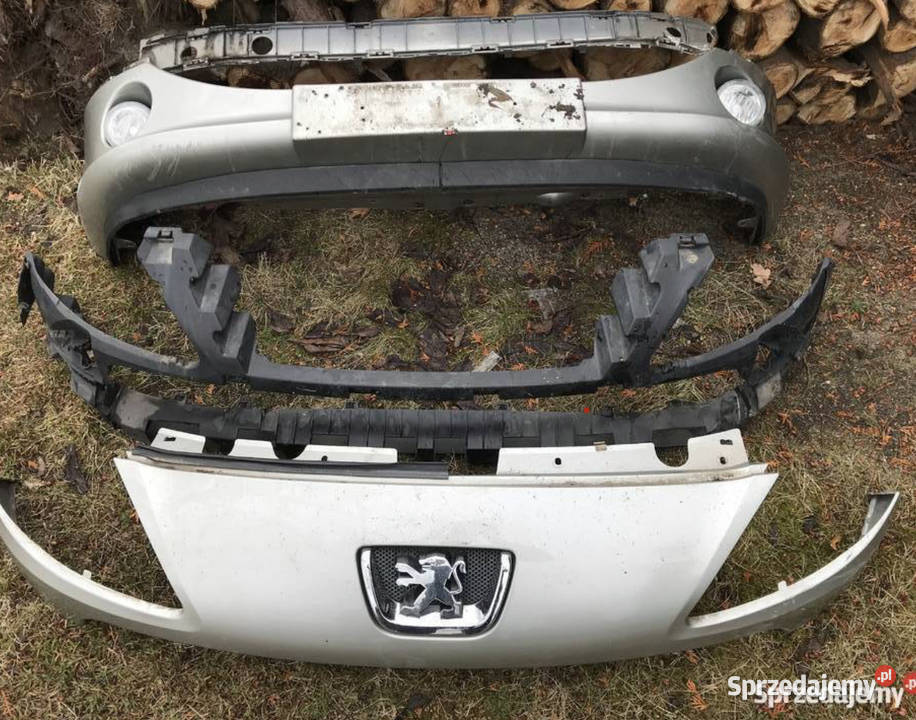Zderzak przód przedni halogen Peugeot 1007 ezrc śląskie sprzedam