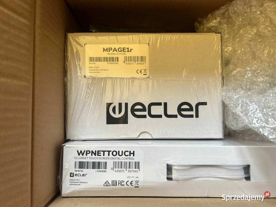 Zestaw nagłośniający firmy ECLER Warszawa