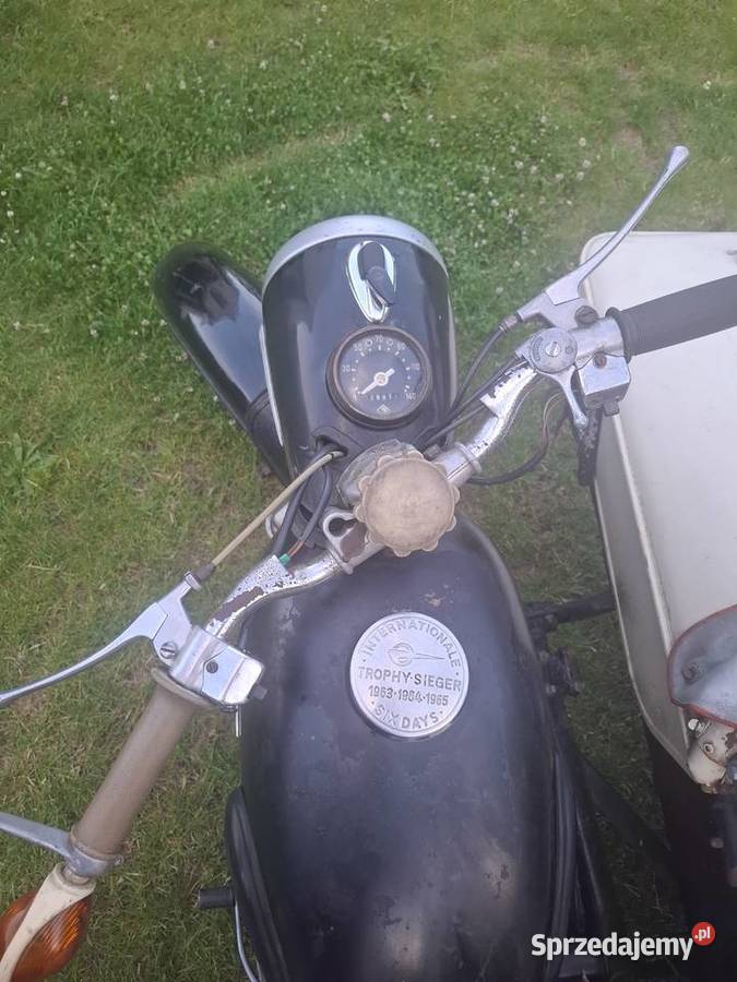 Mz es 2501 jaskółka z koszem superelastic 250cm3