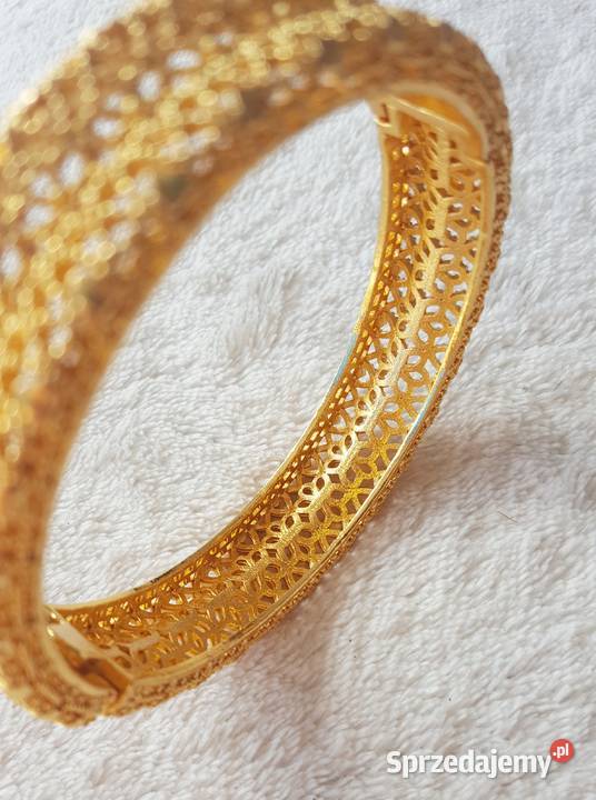 Nowa bransoletka arabska złoty kolor bransoleta zachodniopomorskie Szczecin