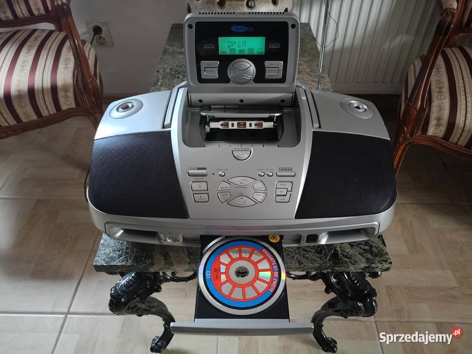 Radiomagnetofon z CD ALBA Boombox