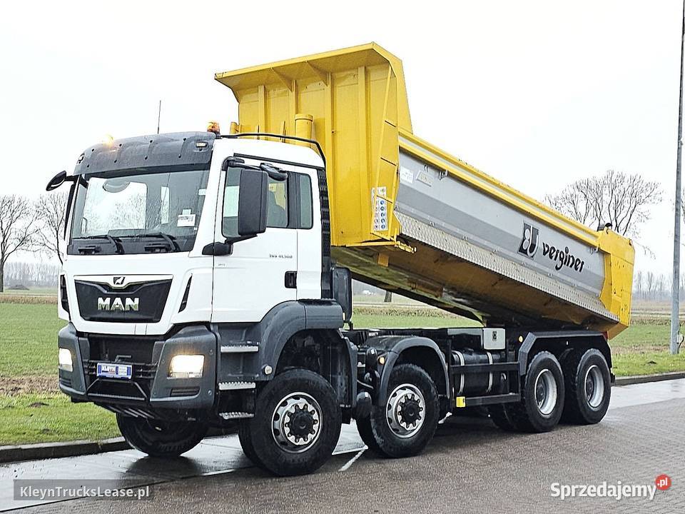 MAN 41500 TGS 8X6 HARDOX STEEL wywrotka 2018