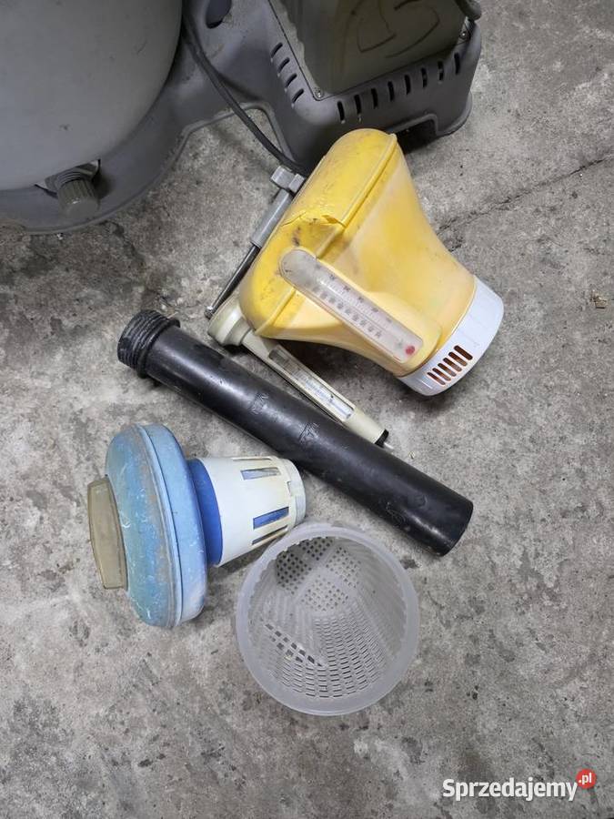 Używany basen bestway z draninką i pompą do mazowieckie Warka sprzedam
