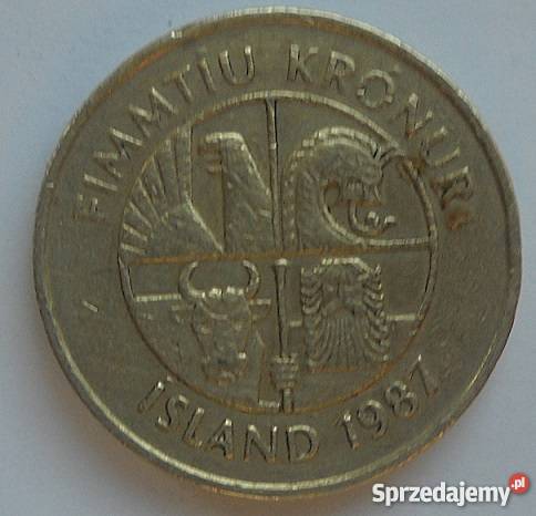 ISLANDIA50 KORON1987 rKRAB Legionowo