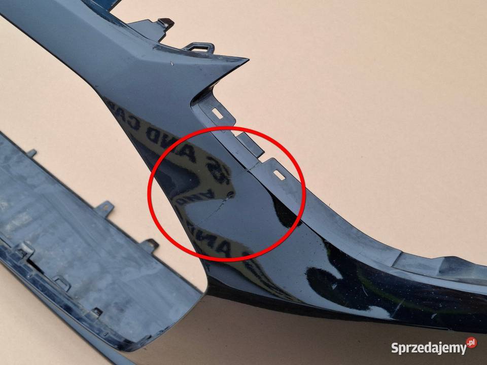 AUDI A4 B9 LIFT ZDERZAK PRZÓD PRZEDNI PDC Bieleń