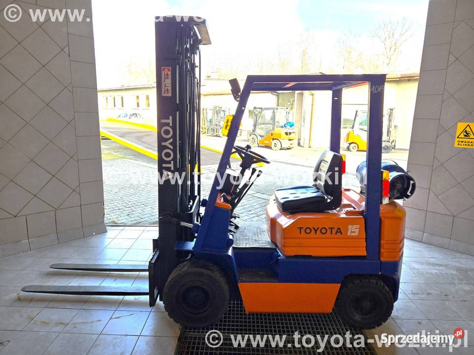 Wózek widłowy TOYOTA 5FG15 TOYOTA 5FGF15 widlak śląskie Mysłowice