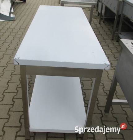 STÓŁ GASTRONOMICZNY CENTRALNY Z PÓŁKĄ 1606085 Ostrów Wielkopolski