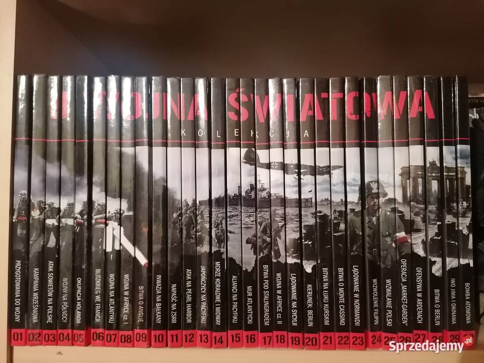 Kolekcja dvd II wojna światowa 30 Militaria Kraków sprzedam