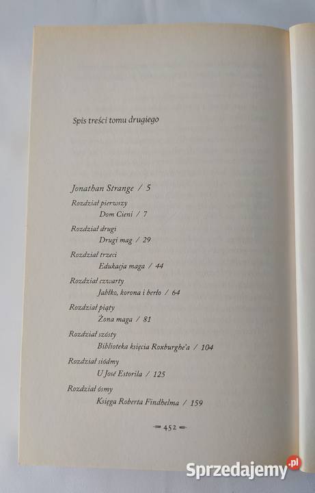 Jonathan Strange i pan Norrell TOM 2 fantasy
