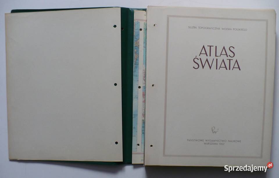 Atlas Świata 1962 Białystok