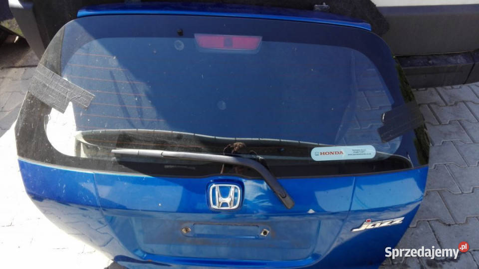 HONDA JAZZ 2005 14 SZYBA TYŁ W KLAPE