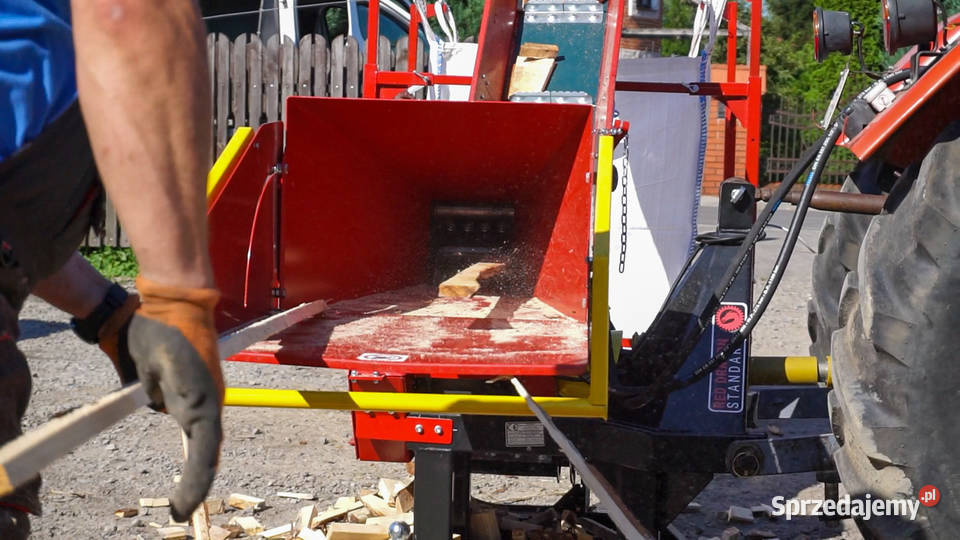 Rębak walcowy REMET R120 TAŚMA rozdrabniacz do Leśnictwo Łowisko