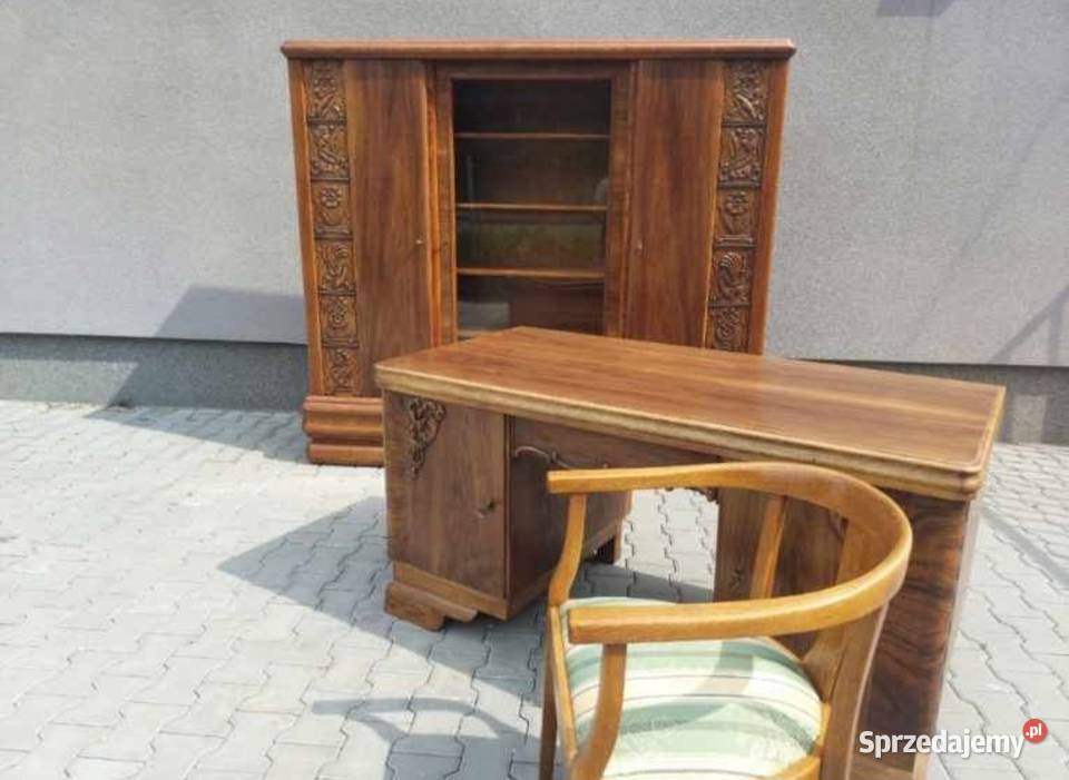 Biblioteczka biurko krzesło szafa regał Czechowice-Dziedzice