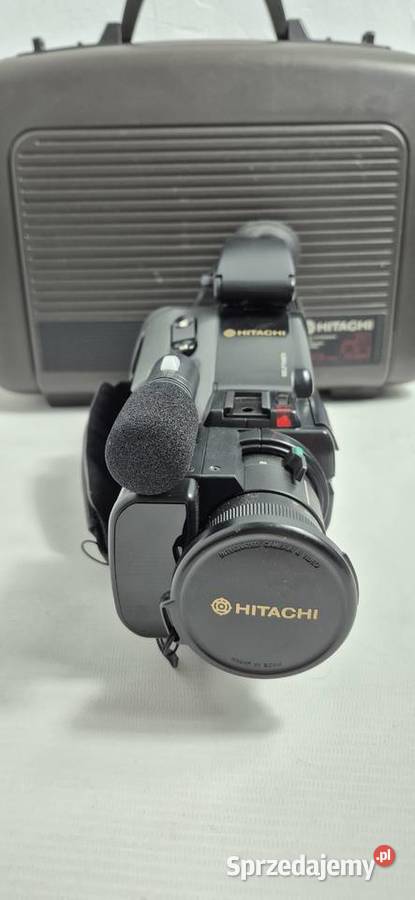 Kultowa Kamera VHSC Hitachi VMC52E Retro Zestaw Biłgoraj