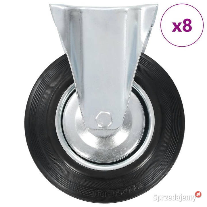8 kółek nieskrętnych 200 mm WM277996 Warszawa