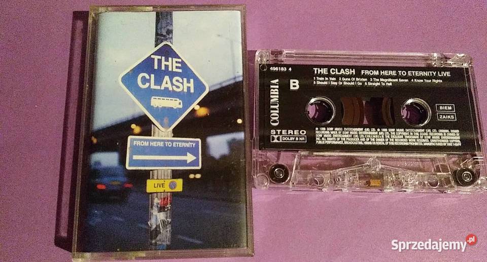 The Clash – From Here To Eternity 1999 KASETA MAGNETOFONOWA Kraków
