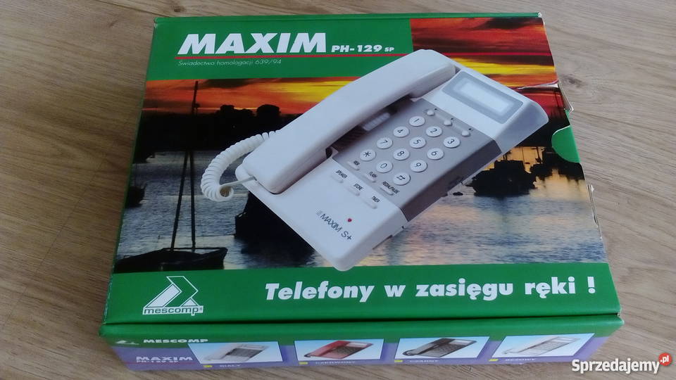 Maxim S stacjonarny telefon Ostrów Mazowiecka