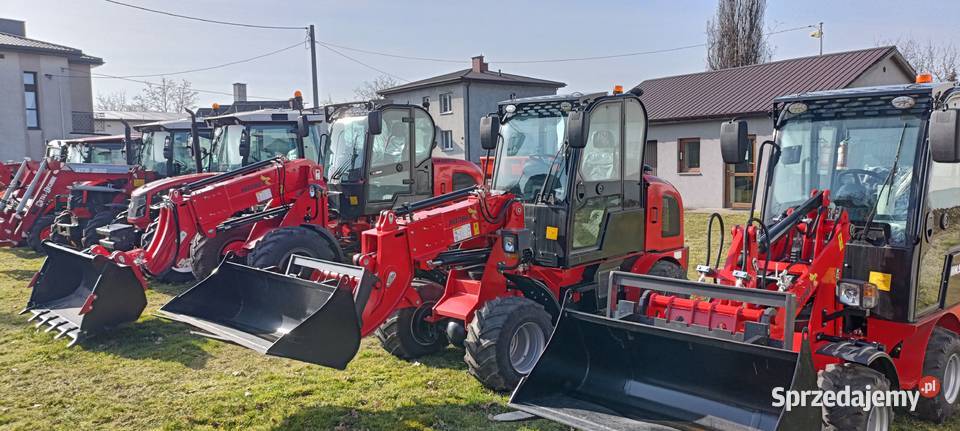 Ładowarka przegubowa Hornet HMA 806 808T 825T Ładowacze czołowe wielkopolskie Kalisz