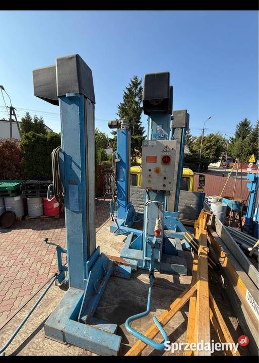 Podnośnik kolumnowy mobilny auta ciężarowe sprzedam