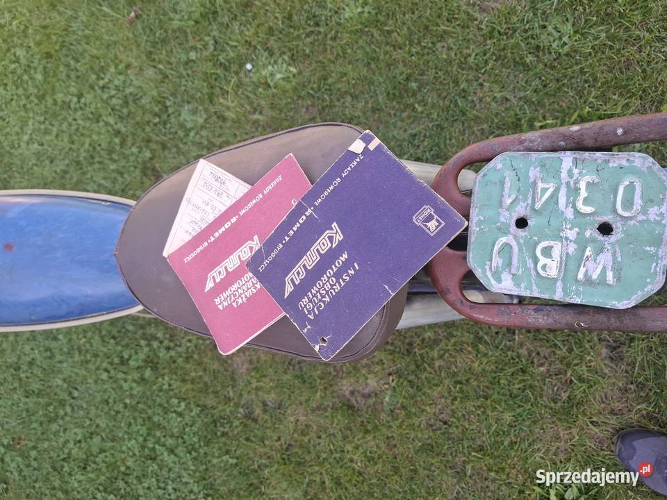 Romet komar wsk dokumenty Wschowa