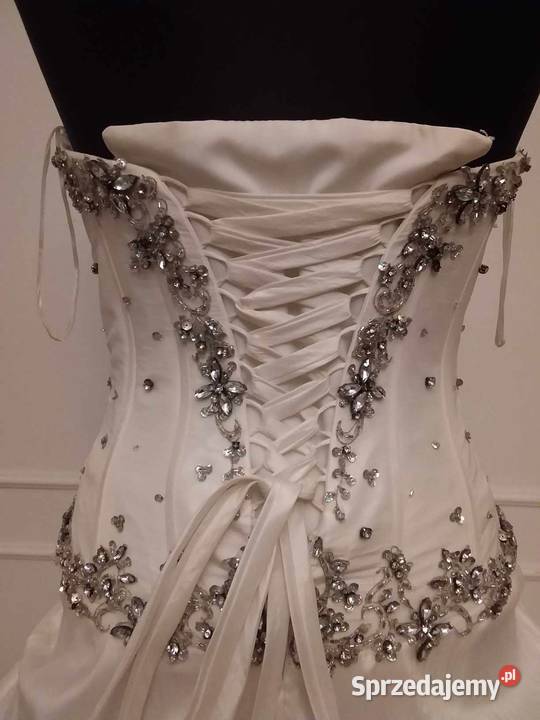 Sprzedam suknię ślubną rozmiar 3640 podlaskie Białystok