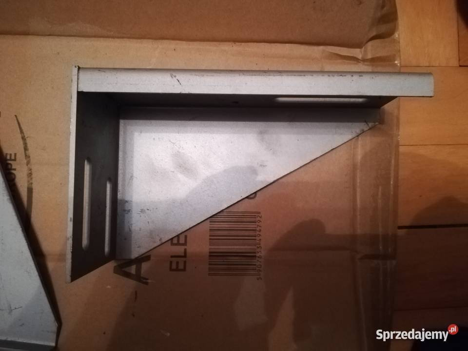 Kątownik narożnik wspornik metalowy 200x120x80mm Łódź