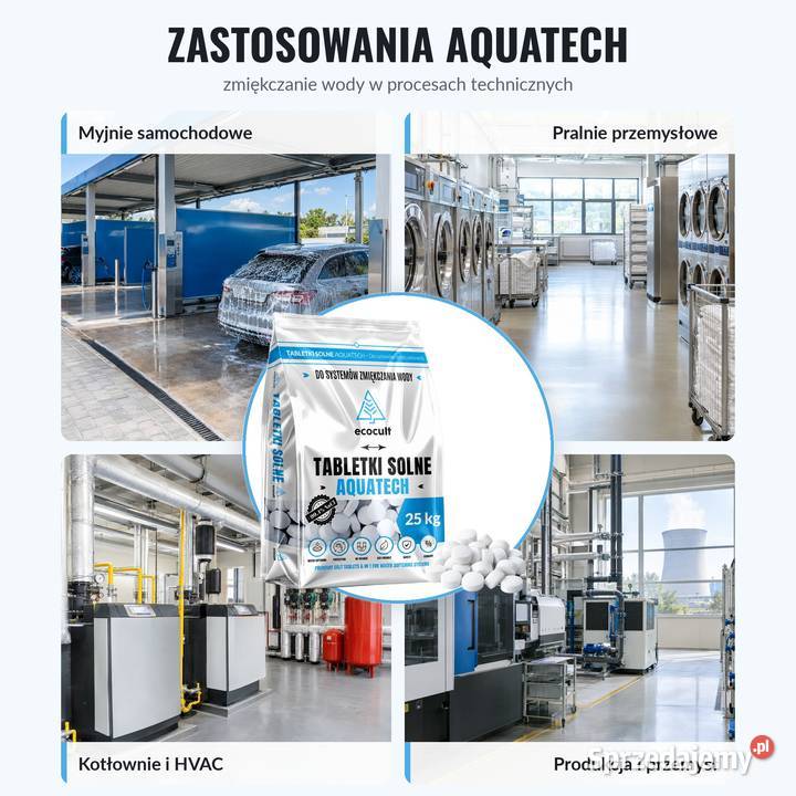 Tabletki solne AQUATECH paleta 1000 dostawa Warszawa sprzedam