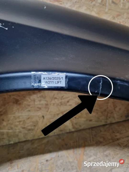 Mercedes W211 lift E klasa Błotnik prawy przód Złotoryja