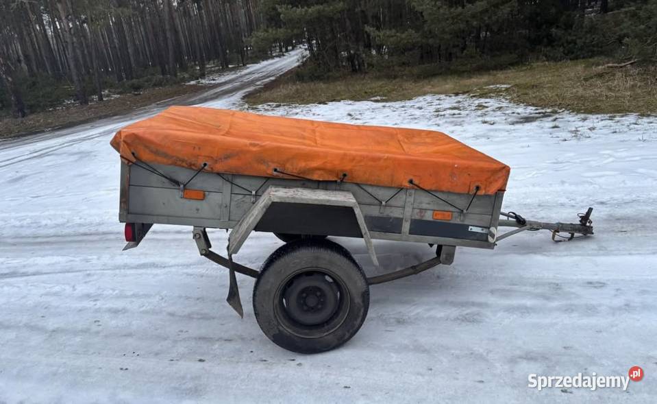 Przyczepka przyczepa samochodowa lekka SAM wielkopolskie Gizałki
