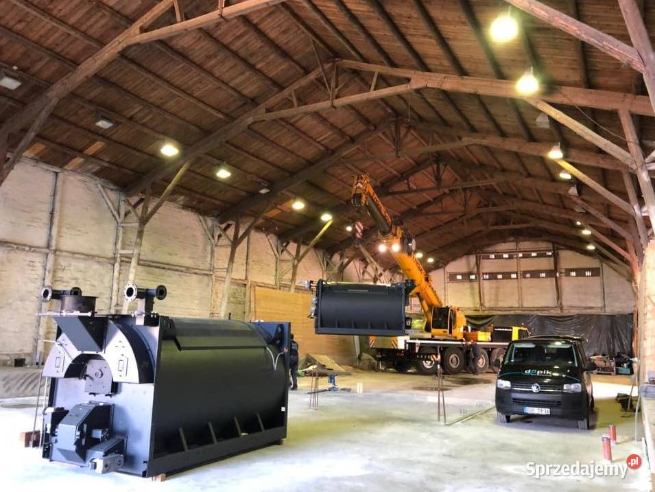 Piec na Trociny Zrębki Płytę MDF HDF Wióra Dom i Ogród Kożuchów