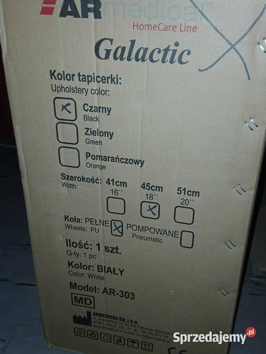 Sprzedam Wózek Inwalidzki nowy nie używany Warszawa