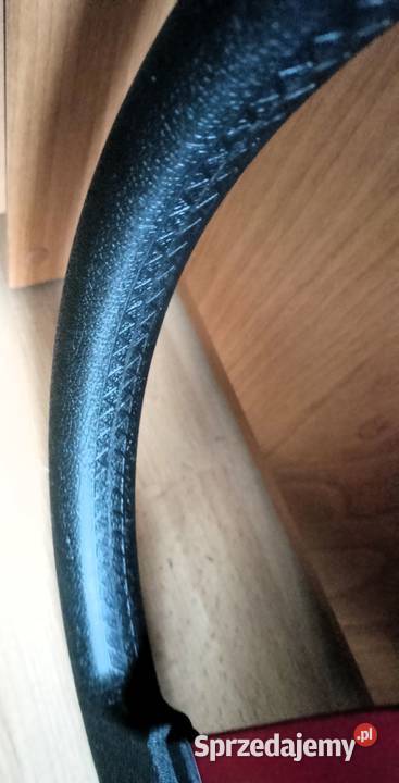 Kierownica czerwona sportowa 350mm osobowe Kierownice Tarnobrzeg