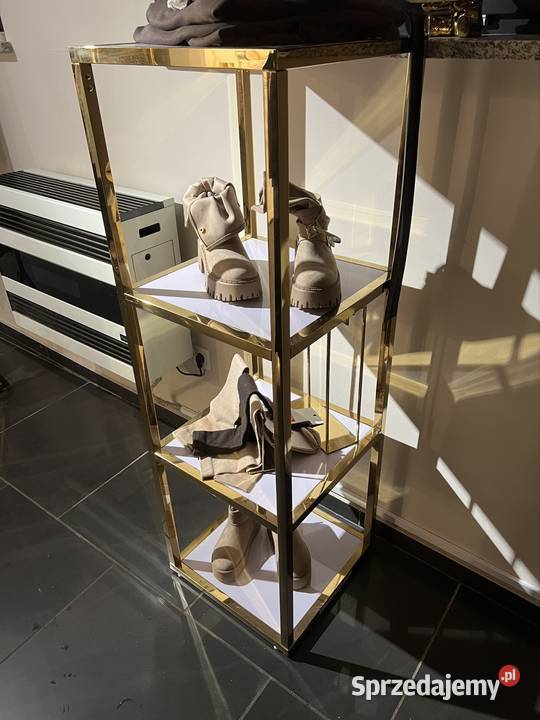 Regał stojak butik sklep złoty Gold Rydułtowy sprzedam