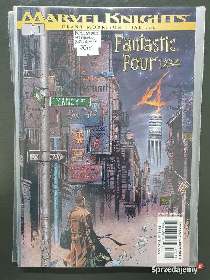 Marvel Knights Fantastic Four 1234 4 komiksy Gdynia sprzedam